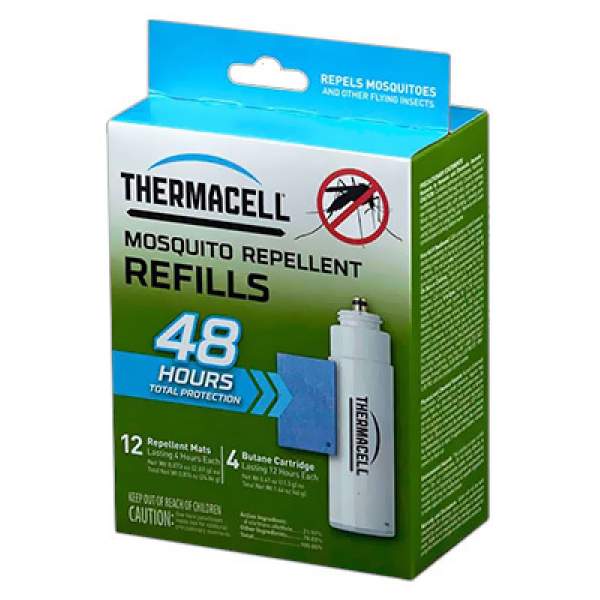 ThermaCell REFILLS MR 400-12 (4 газовых картриджа + 12 пластин)