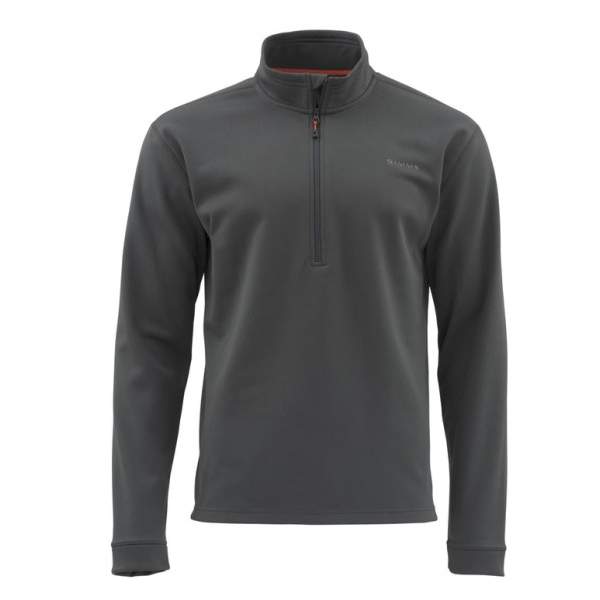 Simms Midweight Core Quarter-Zip, Carbon