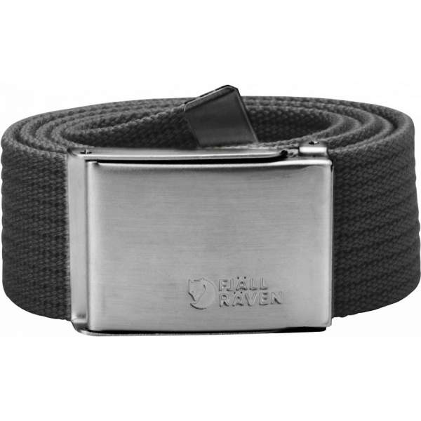 Fjallraven Canvas Belt, Dark Grey