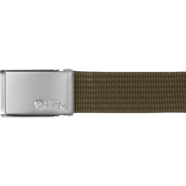 Fjallraven Canvas Belt, Dark Olive