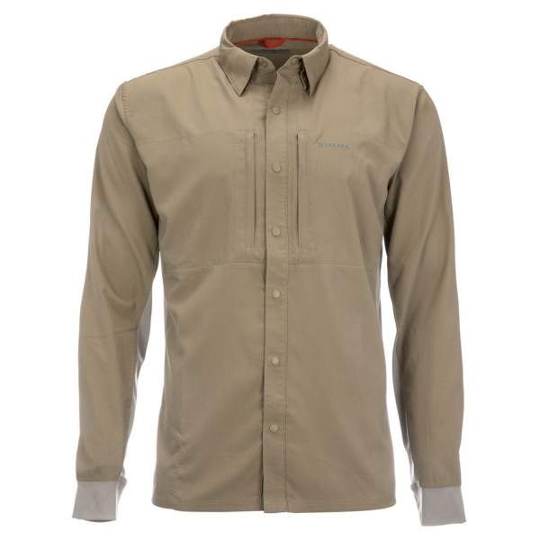 Simms Bugstopper Intruder BiComp LS Shirt '21, Tan