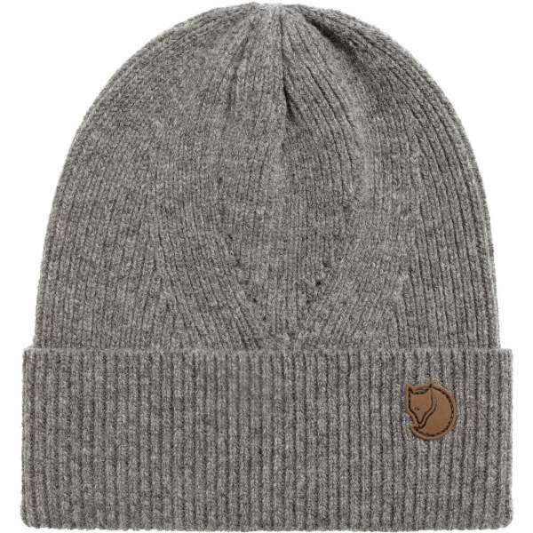 Fjallraven Directional Rib Beanie, Grey