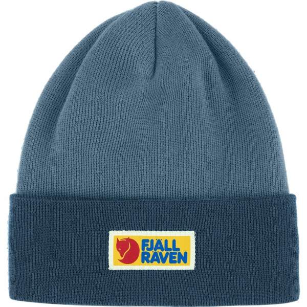 Fjallraven Vardag Classic Beanie, Indigo Blue-Dawn blue