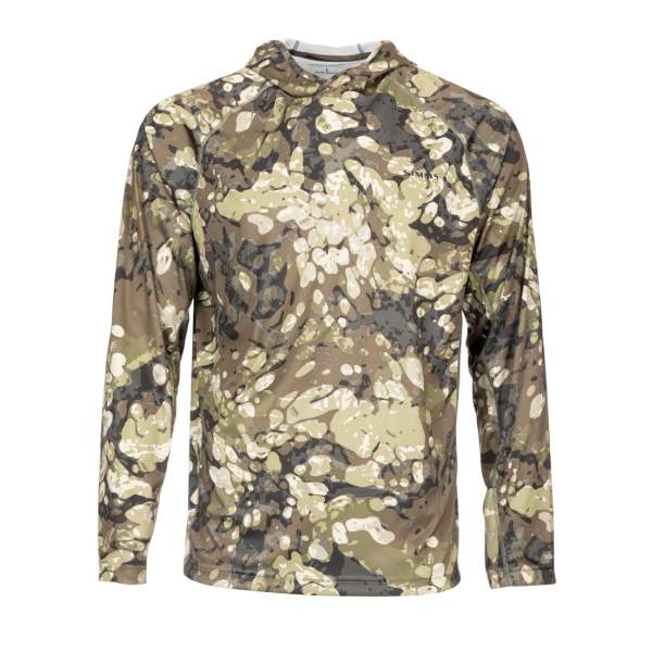 Simms SolarFlex Hoody Print, Riparian Camo