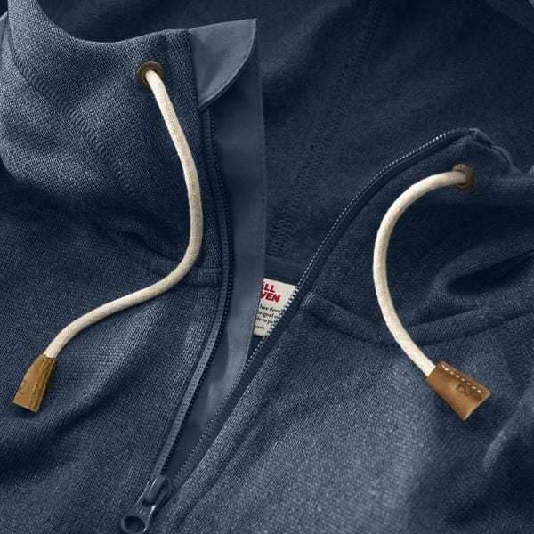 Fjallraven Övik Fleece Hoodie M, Navy