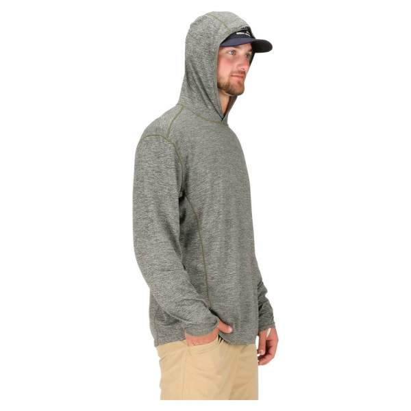 Simms Bugstopper Hoody, Steel Heather