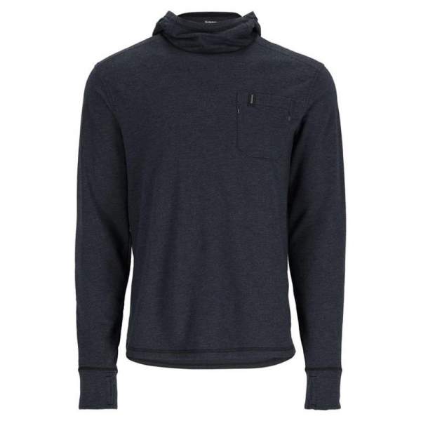 Simms Henry's Fork Hoody, Black Heather