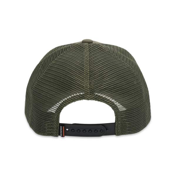 Simms Cardwell Trucker, Dark Olive