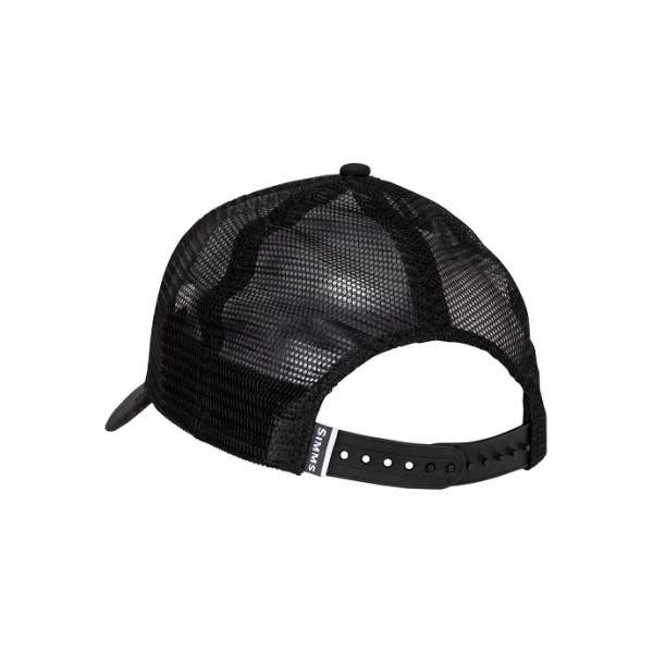 Simms Fish It Well Forever Small Fit Trucker, Black