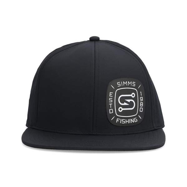 Simms Flatbill Cap, Black