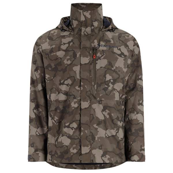 Simms Challenger Fishing Jacket, Regiment Camo Olive Drab