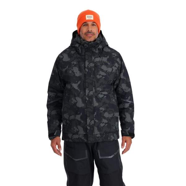 Simms Challenger Insulated Jacket '23, Regiment Camo Carbon