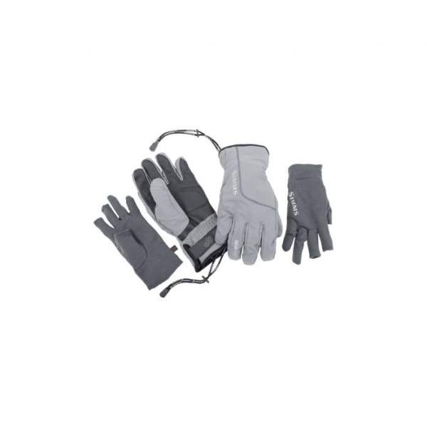 Simms ProDry Glove + Liner, Steel