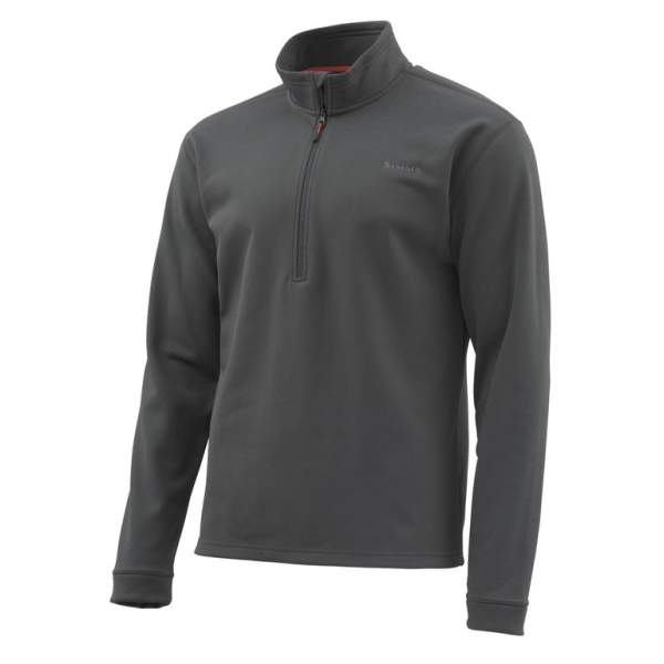 Simms Midweight Core Quarter-Zip, Carbon