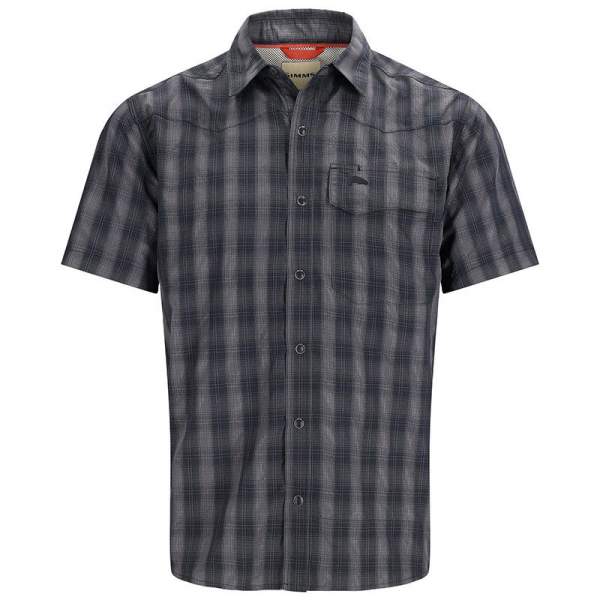 Simms Big Sky SS Shirt, Black