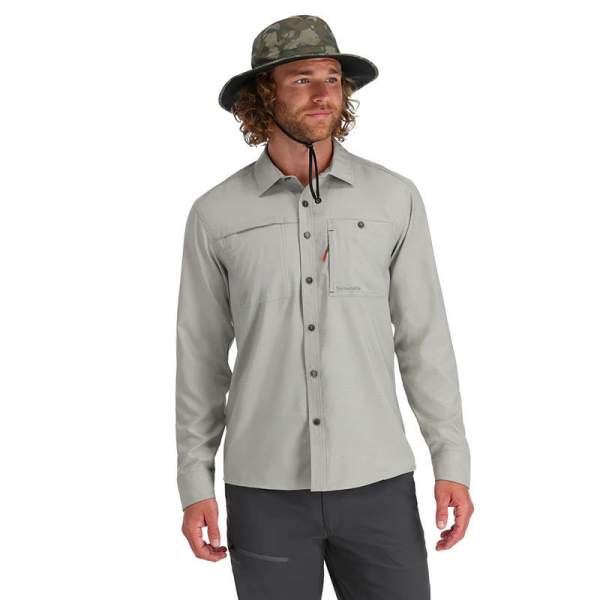 Simms Challenger LS Shirt, Cinder