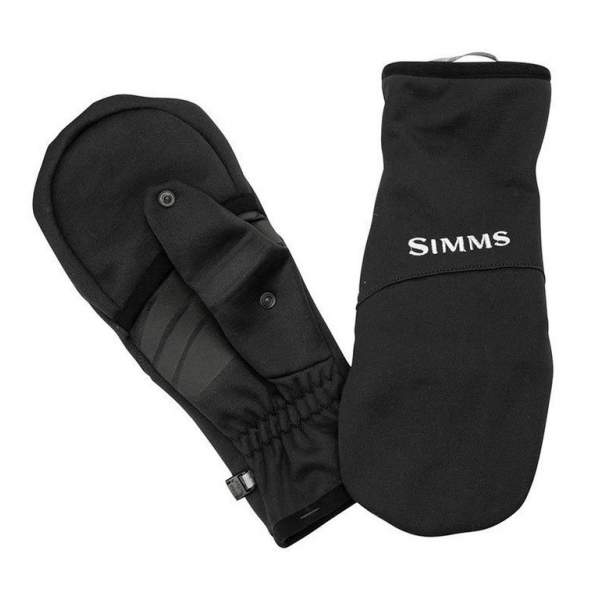 Рукавицы Simms Freestone Foldover Mitt, Black