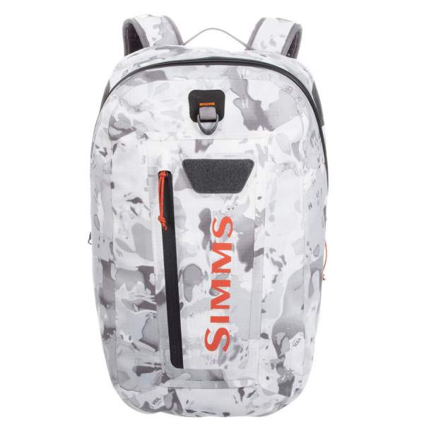 Simms Dry Creek Z Backpack 35L, Cloud Camo Grey