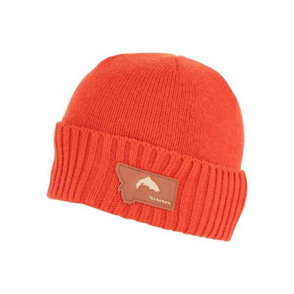 Simms Big Sky Wool Beanie, Simms Orange