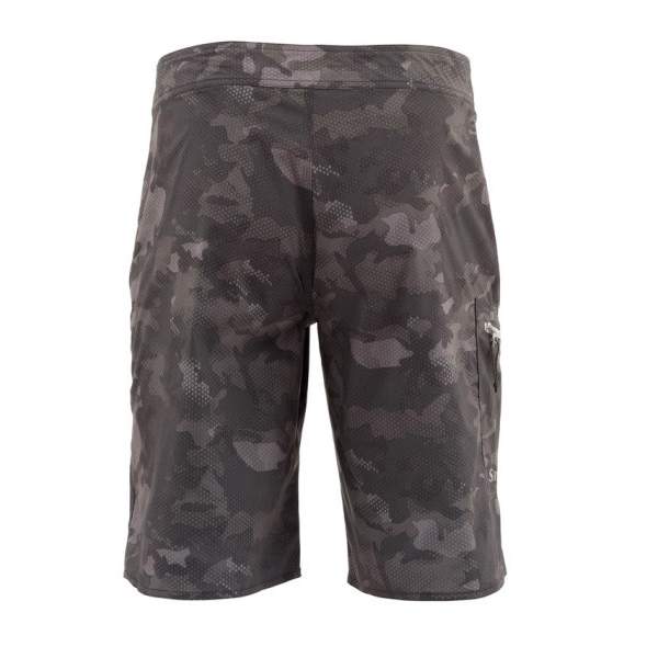 Simms Tumunu Board Short - Print, Hex Flo Camo Carbon