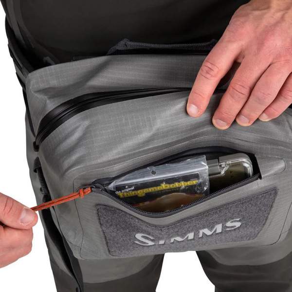 Simms Dry Creek Z Hip Pack, 8L, Steel