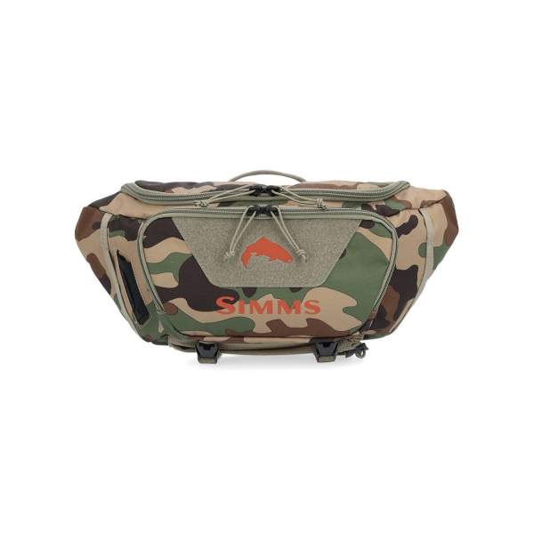 Simms Tributary Hip Pack 5L, Woodland Camo