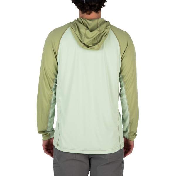 Simms Bugstopper Solarflex Hoody, Lt. Green-Sage Heather