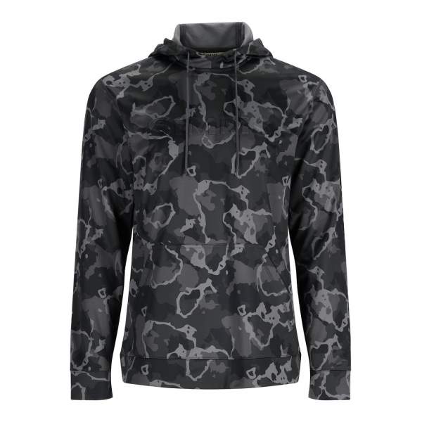 Simms Challenger Fishing Hoody, Regiment Camo Carbon