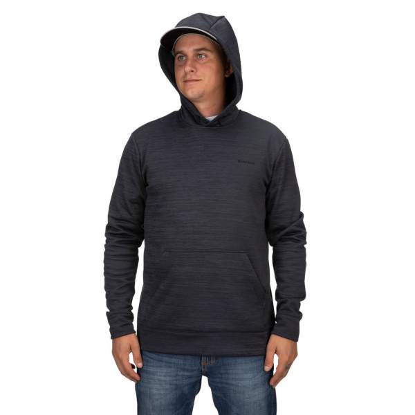 Simms Challenger Hoody 21, Black Heather