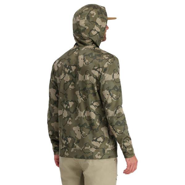 Simms Challenger Hoody '21, Regiment Camo Olive Drab