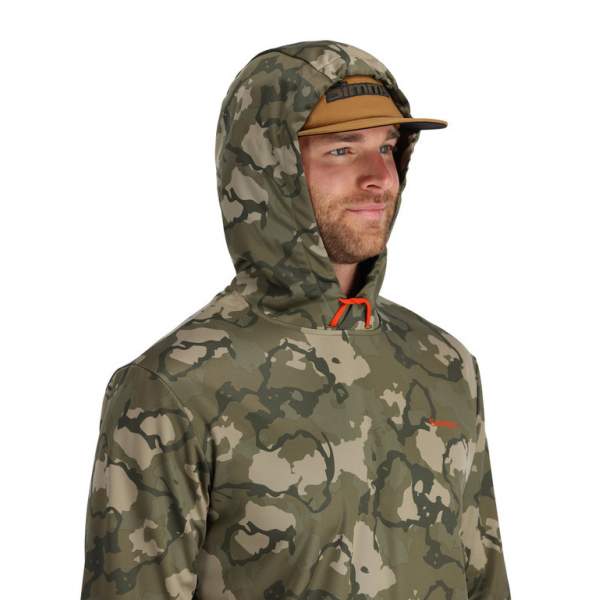 Simms Challenger Hoody '21, Regiment Camo Olive Drab