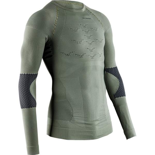 X-BIONIC X-PLORER ENERGIZER 4.0 SHIRT LG SL, Olive Green-Anthracite