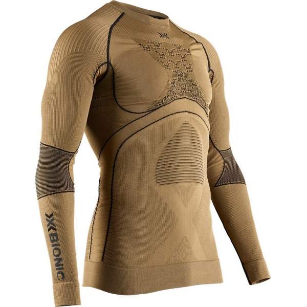 X-BIONIC RADIACTOR 4.0 SHIRT ROUND NECK LG SL, Gold