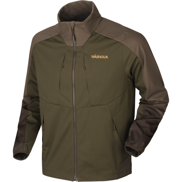 Harkila Magni Fleece Jacket, Willow Green-Shadow Brown