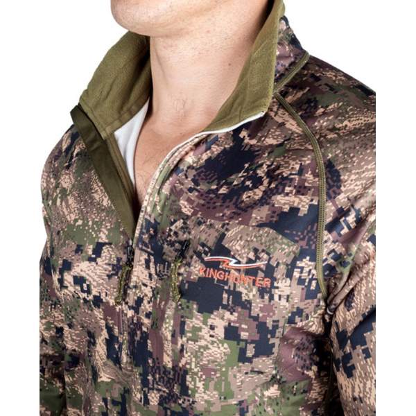 King Hunter BASE LAYER, Camo Green