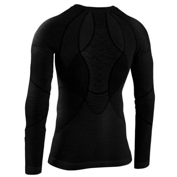 X-BIONIC® APANI® 4.0 MERINO SHIRT ROUND NECK LG, Black