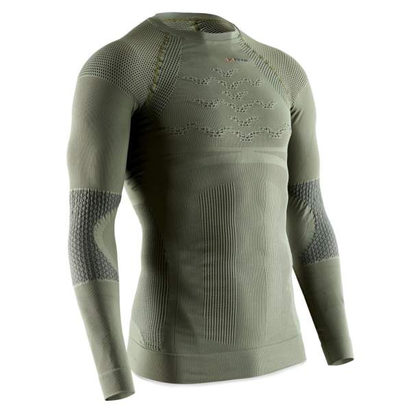 X-BIONIC HUNT ENERGIZER 4.0 SHIRT LG SL, Olive Green 