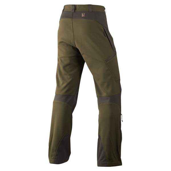 Harkila Lagan Trousers, Willow Green-Deep Brown