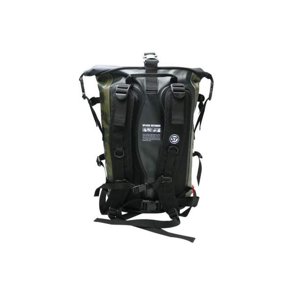 Stream Trail Dry Tank 40L, Camo Green