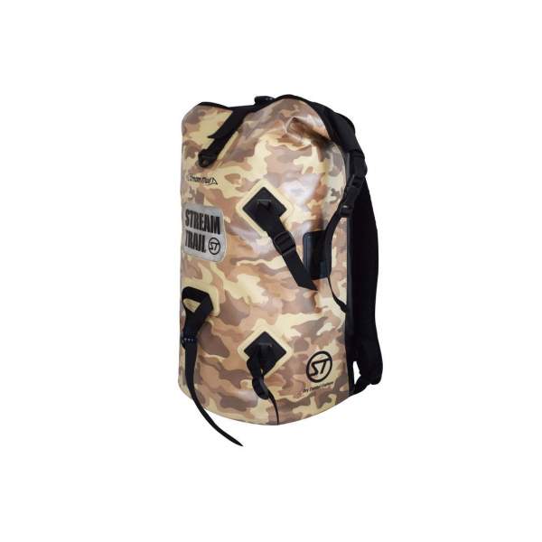 Stream Trail Dry Tank 60L, Camo Sand