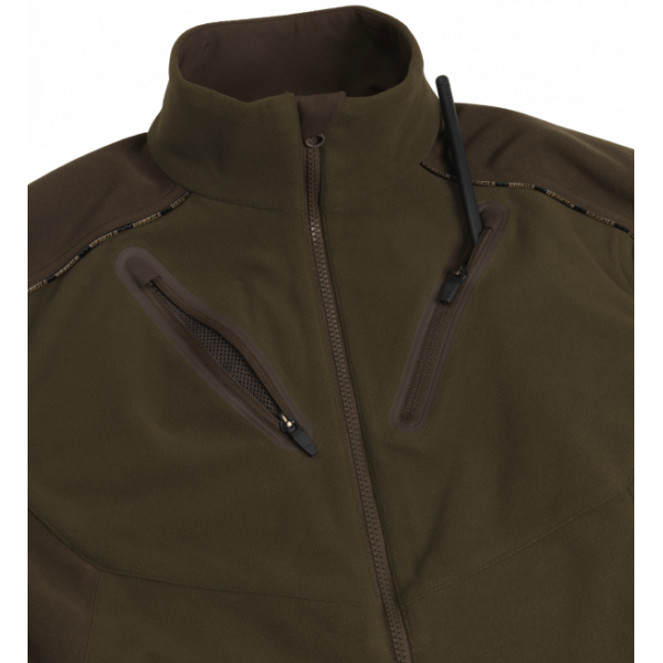 Harkila Mountain Hunter Fleece, Hunting Green-Shadow Brown