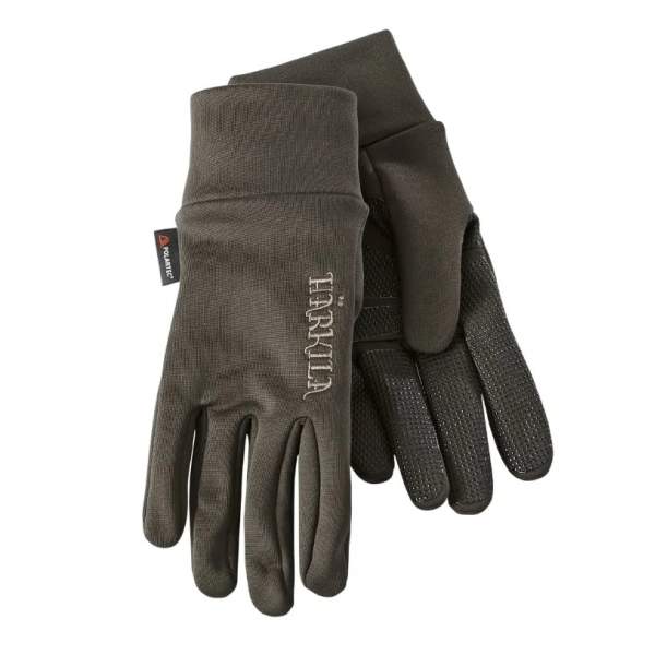 Harkila Power Liner Gloves, Soil Brown