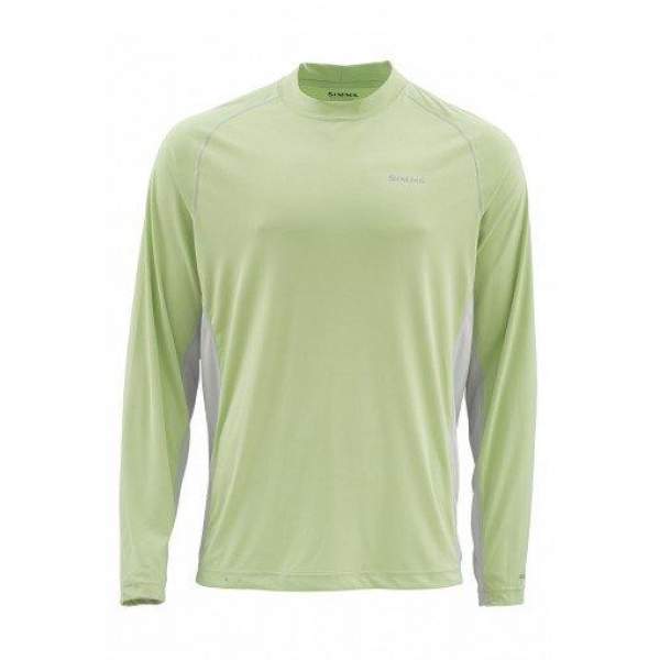 Футболка Simms Solarflex LS Crewneck Solid, Light Green