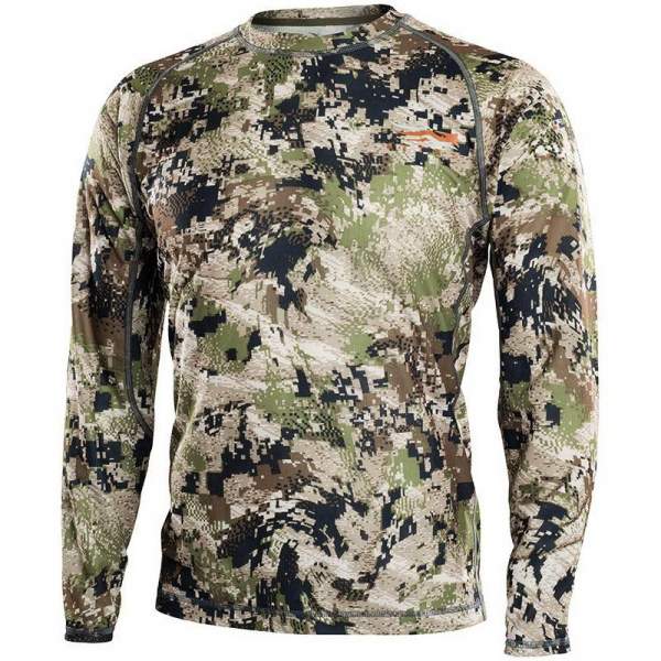 Sitka Core Light Weight Crew - LS, Optifade Subalpine