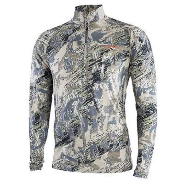 Sitka Merino Core Lt Wt Half-zip, Optifade Open Country