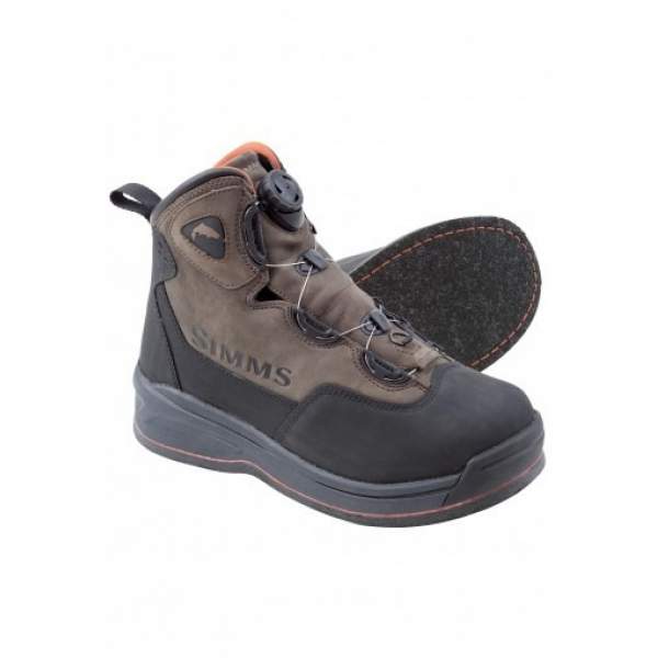 Simms Headwaters BOA Boot Felt, Dark Olive