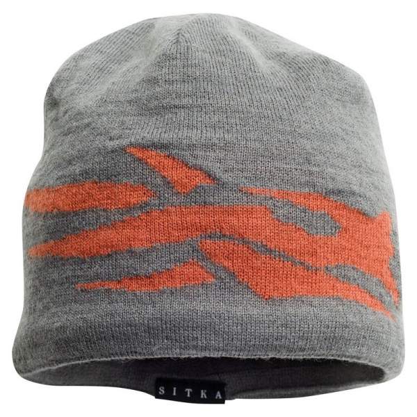 Шапка Sitka Lg Logo Beanie, Woodsmoke OSFA