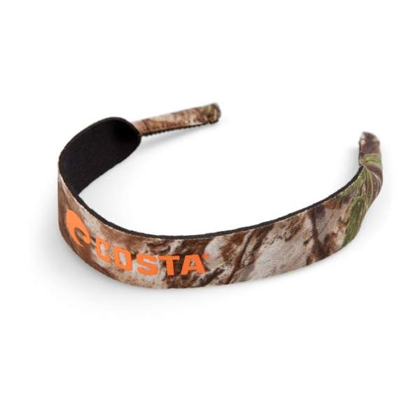 Шнурок для очков Costa, Neoprene Classic, Realtree Xtra Camo Orange Logo