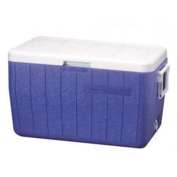 Coleman 48QT Poly-Lite Cooler Blue (45 л)