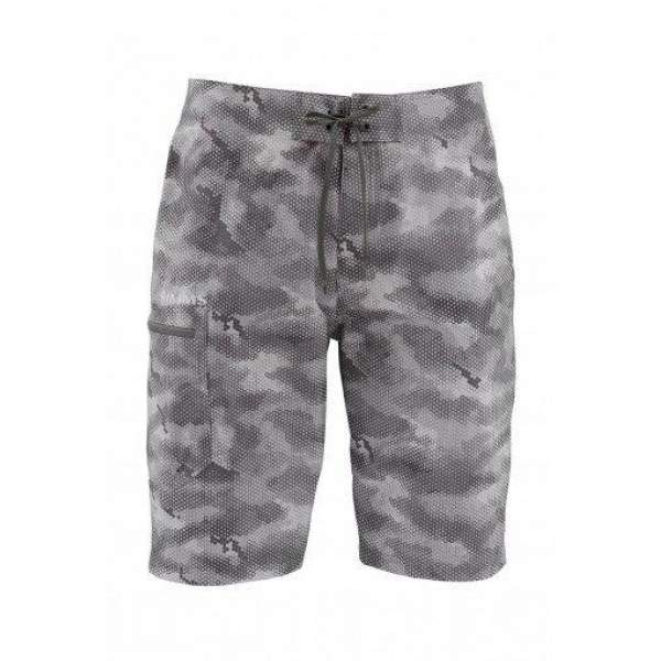 Шорты Simms Surf Short - Print, Hex Camo Sterling